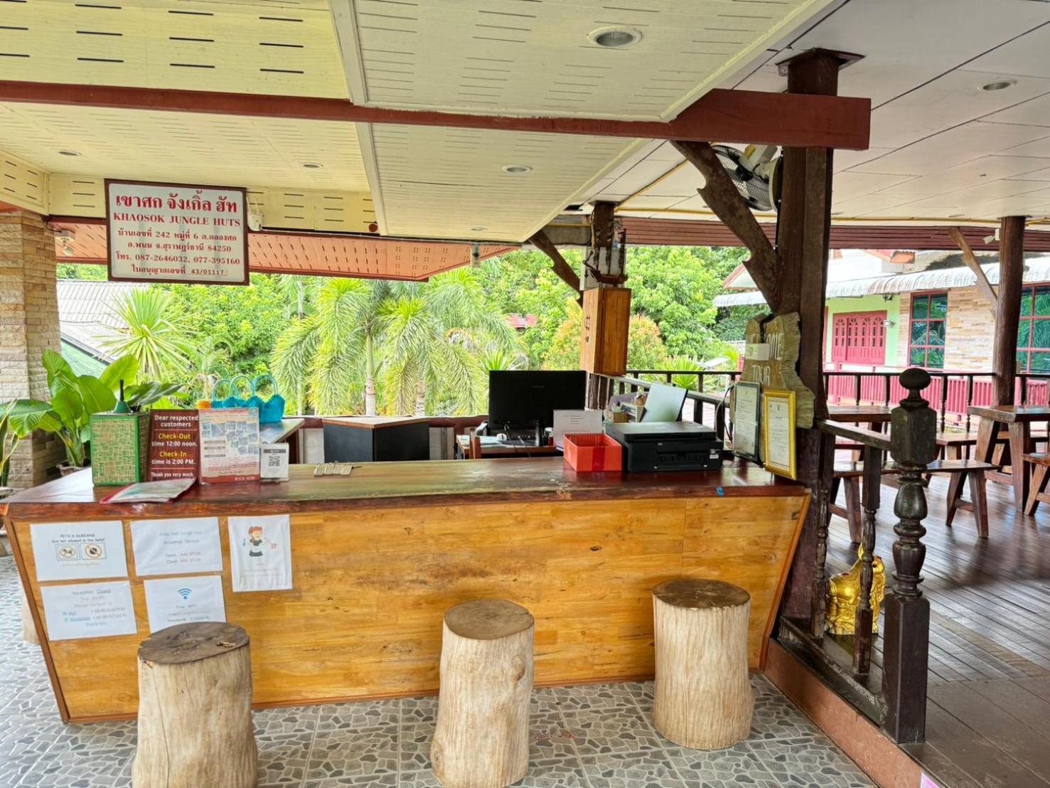 Khao Sok Jungle Huts Resort Khao Sok National Park Экстерьер фото